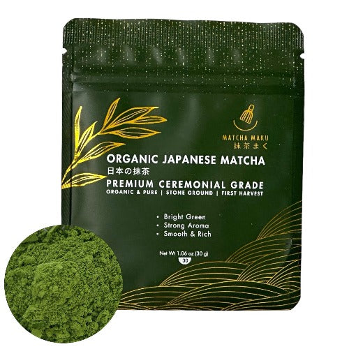 Ceremonial Matcha Premium 30g (1oz). Luxurious powdered green tea from  Nishioi